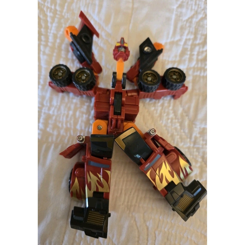 Transformers Rodimus Fire Design Red Action Figure Vehicle Unicorn Loose - Picture 1 of 13